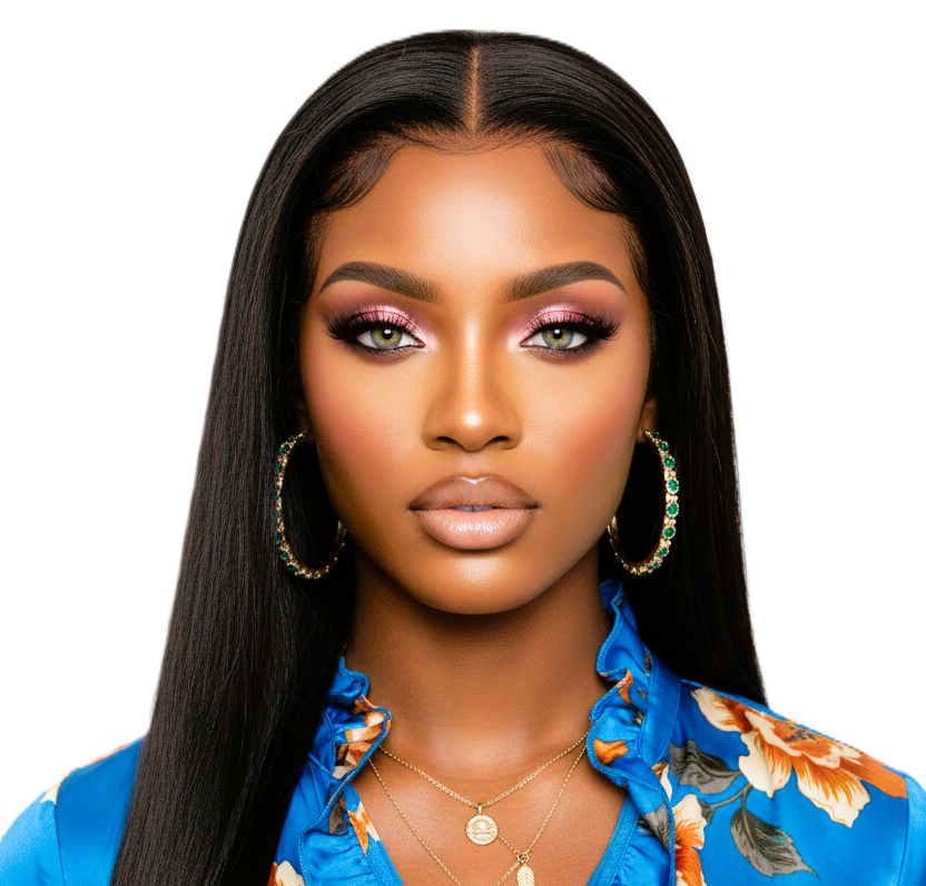 Light Brown Ombre Brazilian Hair 24' Glueless Piano Color Body Wave Human Hair Pre-cut Lace Front Wigs